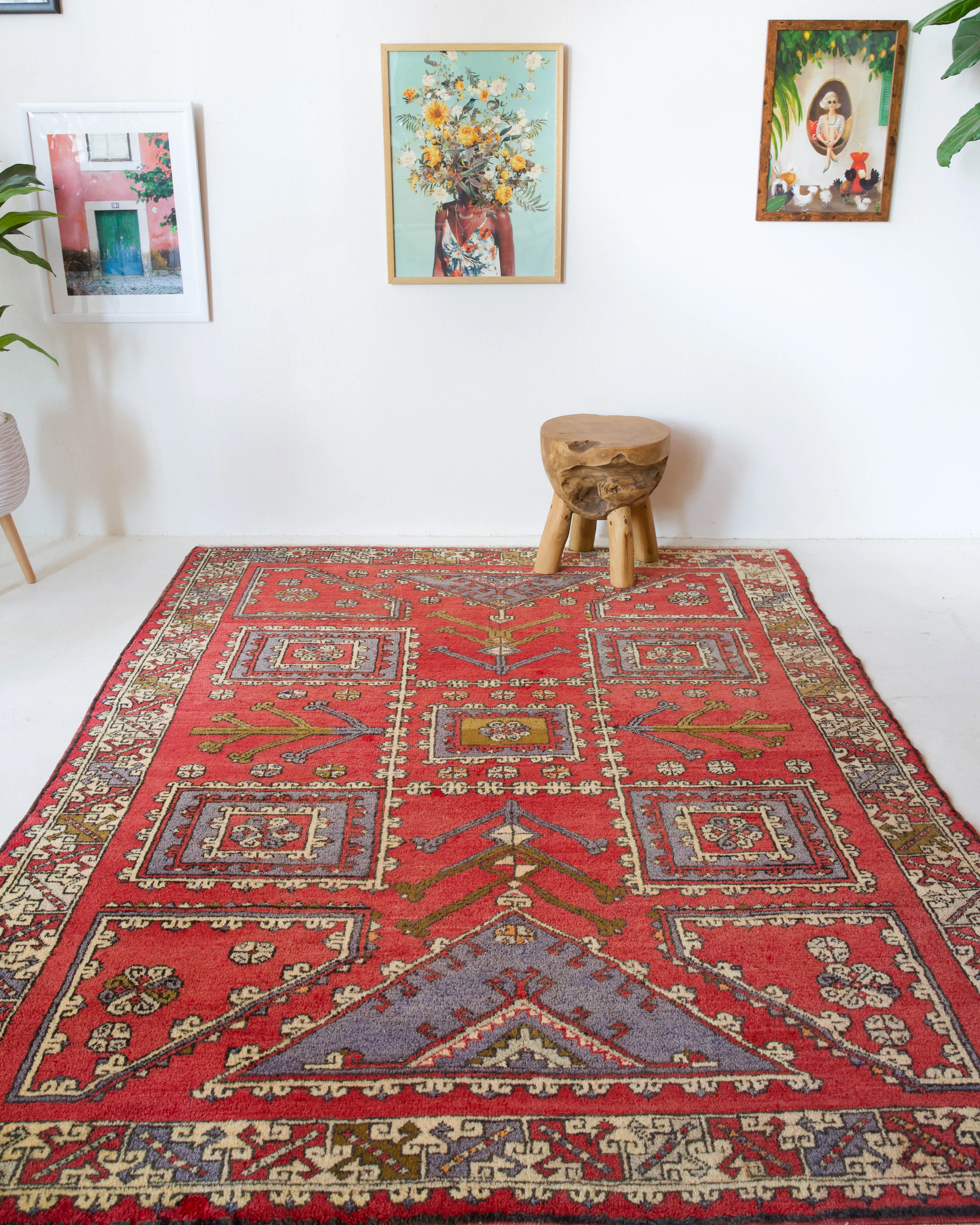 Vintage Canakkale Rug 5'9"x7'5"